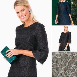 Tuckernuck Avon Lane black/navy sparkle mini dress